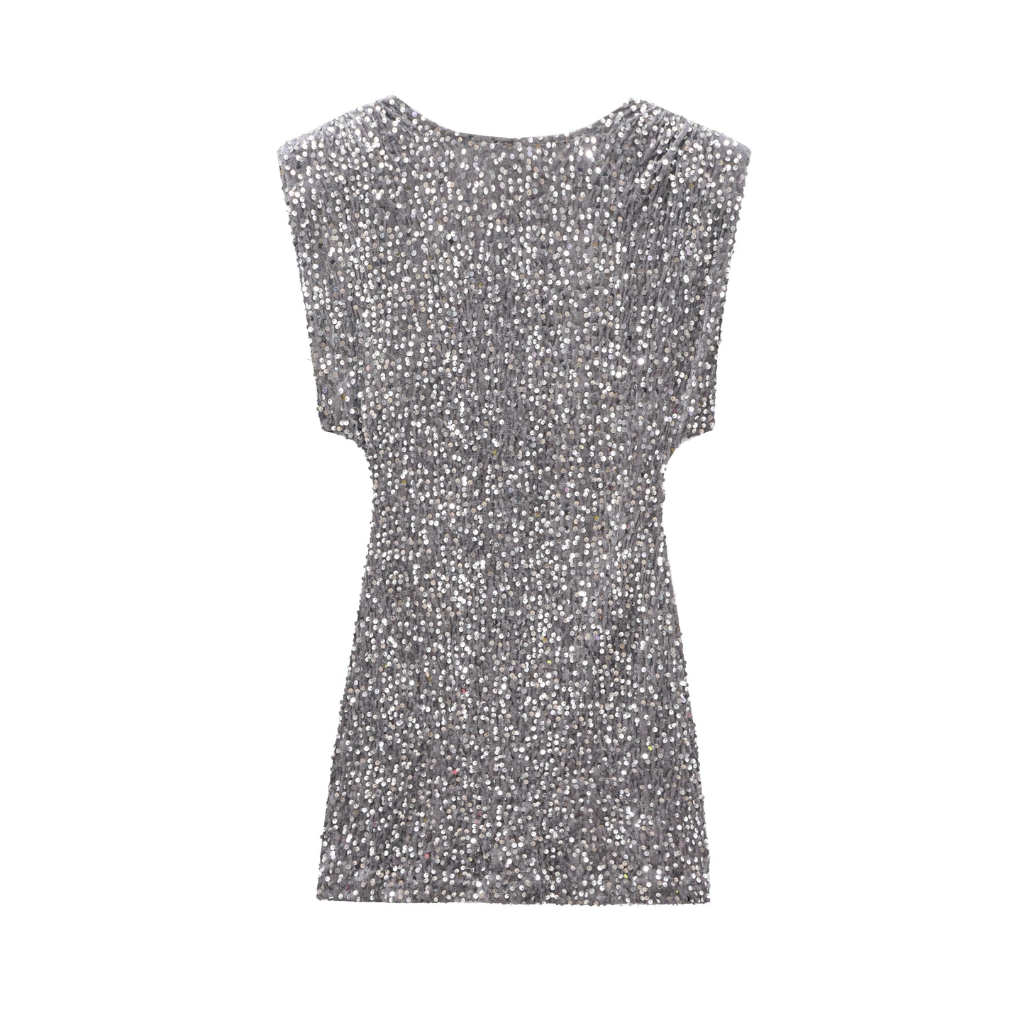 Robe Paillette Dos Nu Gris chez robe paillette