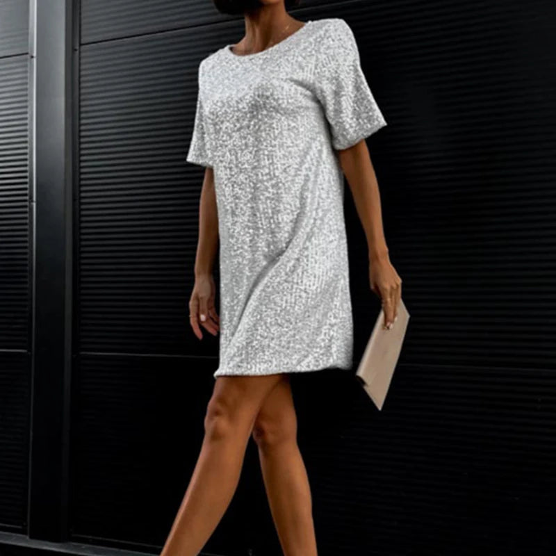 Robe Droite Paillette chez robe paillette