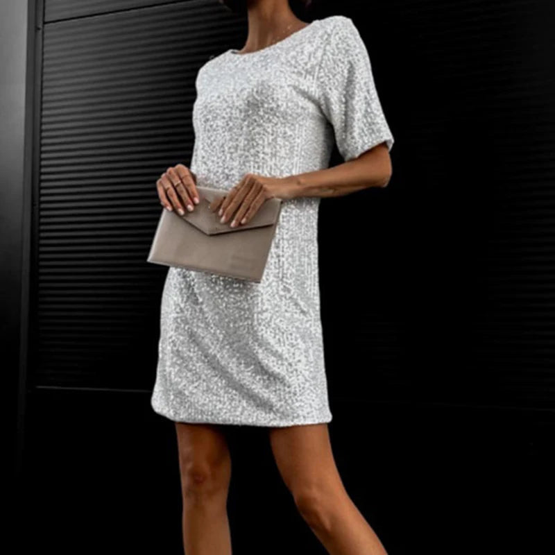 Robe Droite Paillette chez robe paillette