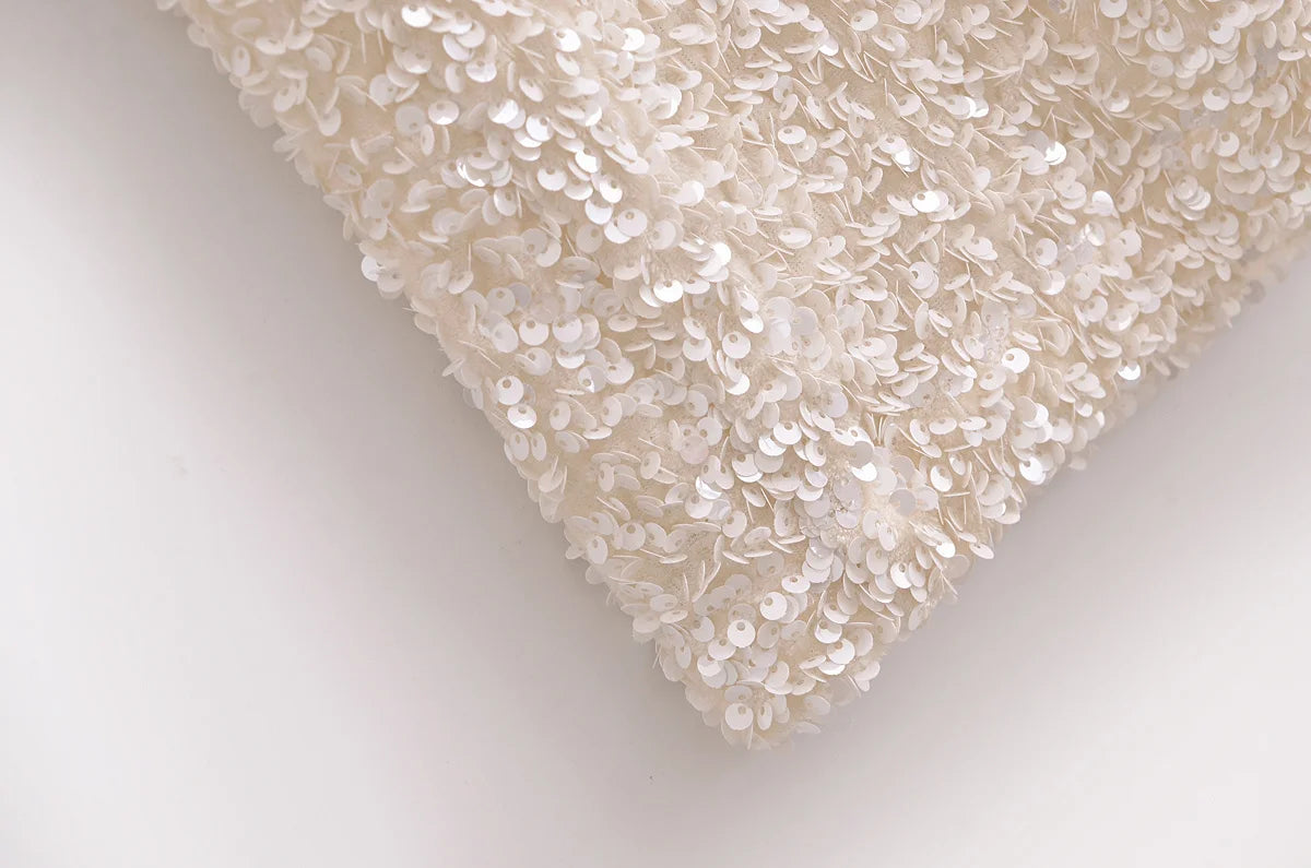 Robe Longue Blanche Paillette chez robe paillette