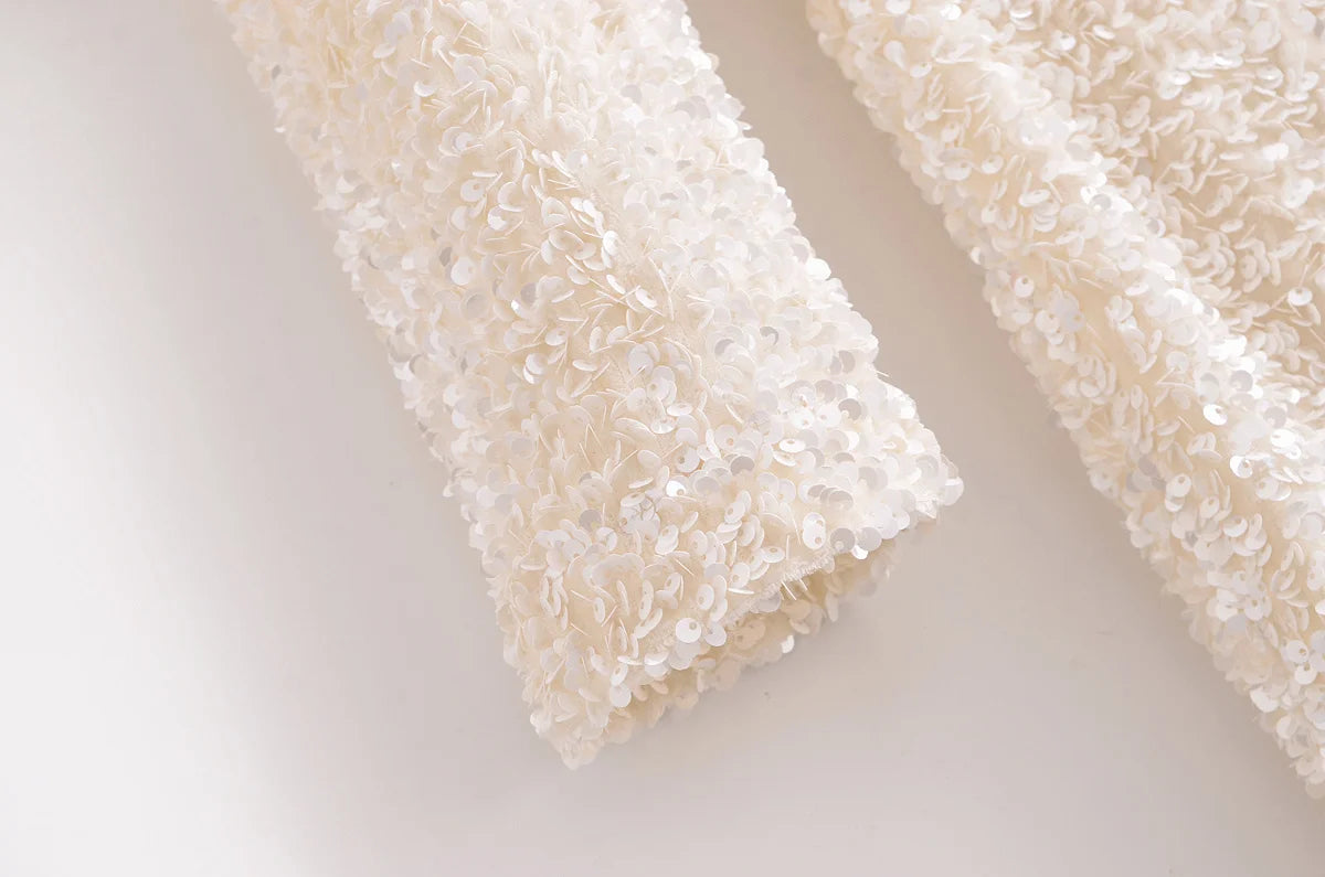 Robe Longue Blanche Paillette chez robe paillette