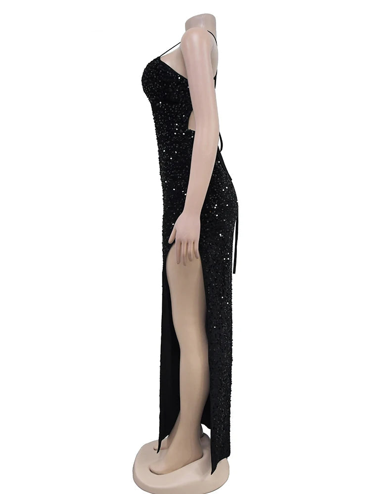 Robe de Soirée Longue Pailletée chez robe paillette