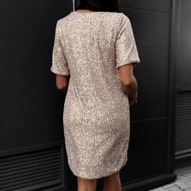 Robe Droite Paillette chez robe paillette