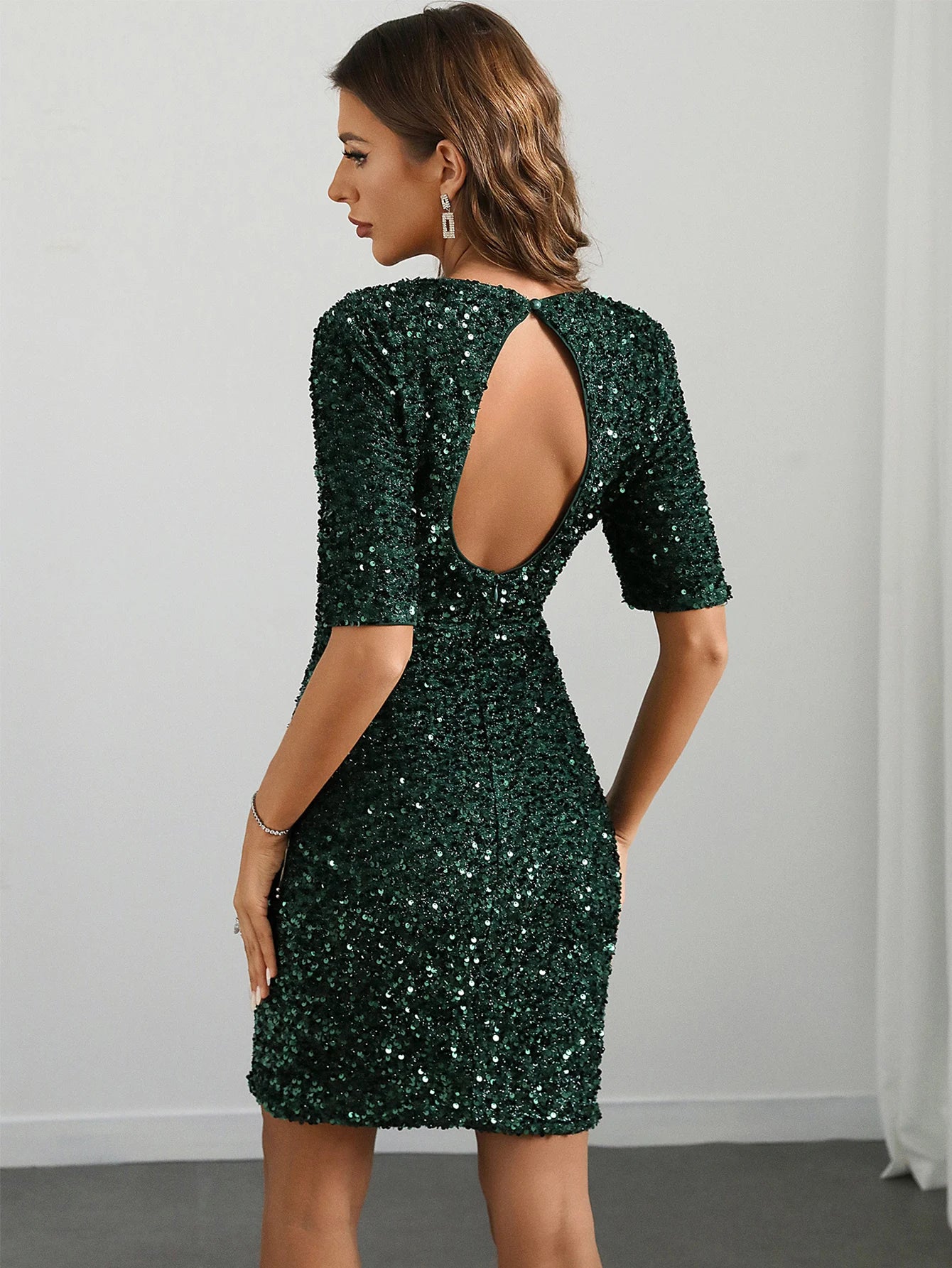 Robe Verte Paillette chez robe paillette