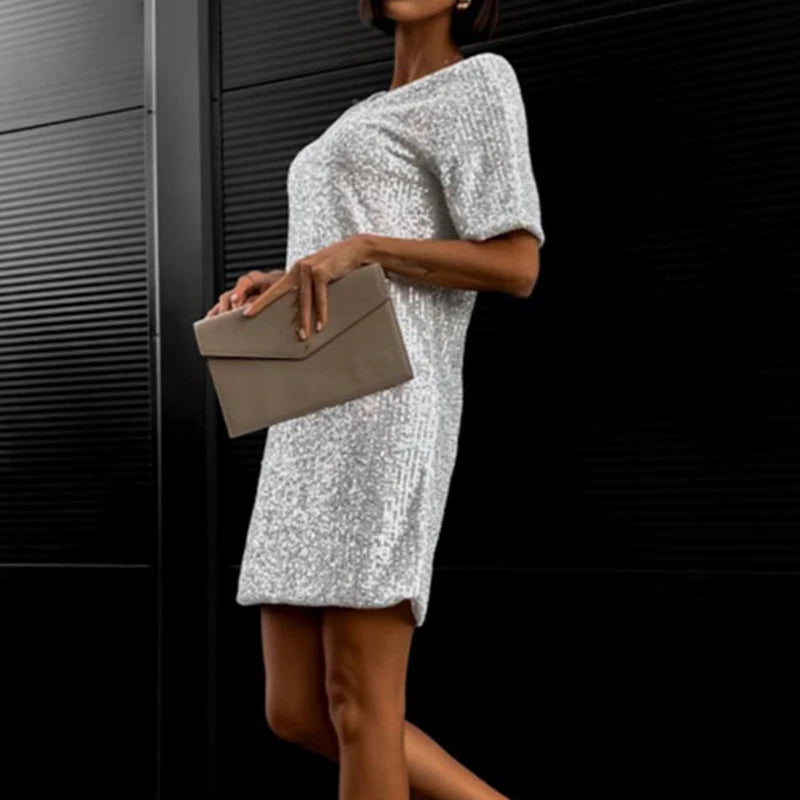 Robe Droite Paillette chez robe paillette