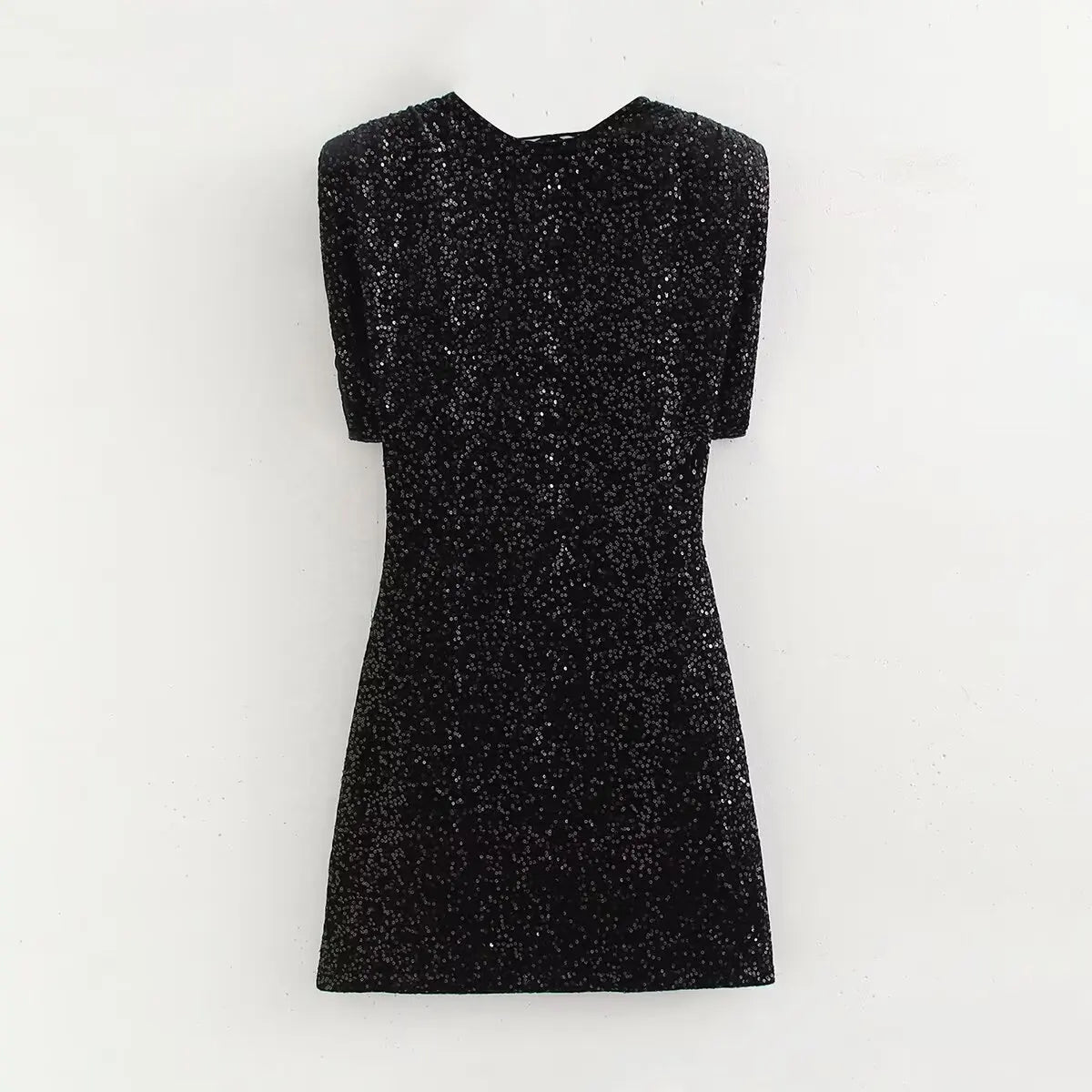 Robe Paillette Dos Nu Noir chez robe paillette
