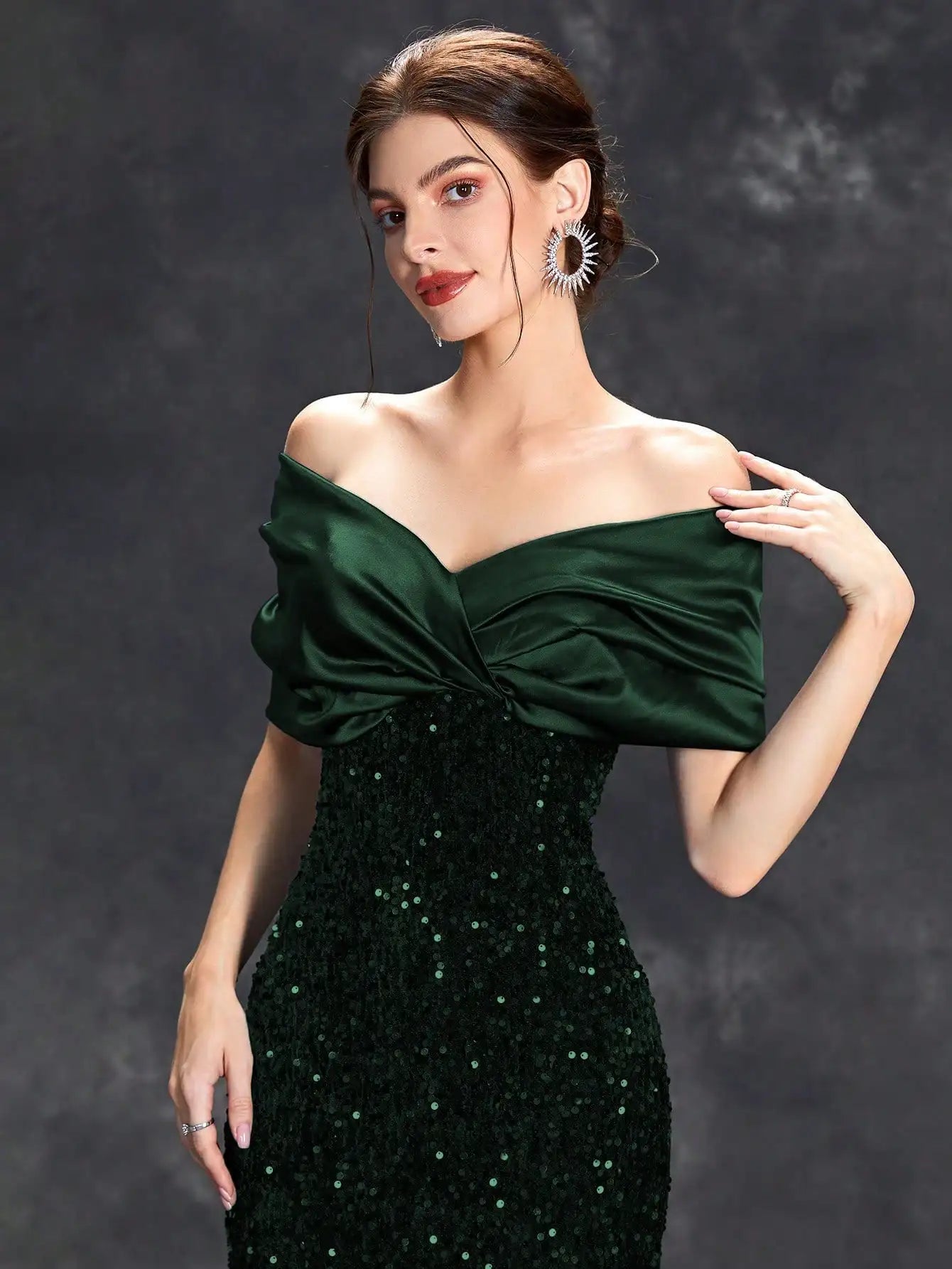Robe Bustier Paillette chez robe paillette
