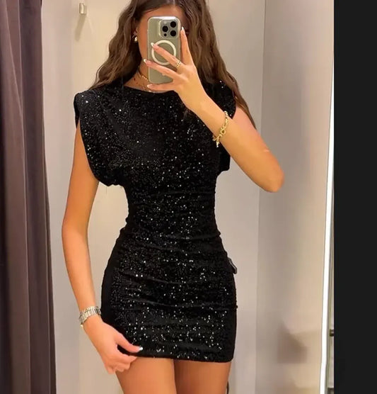 Robe Paillette Dos Nu chez robe paillette